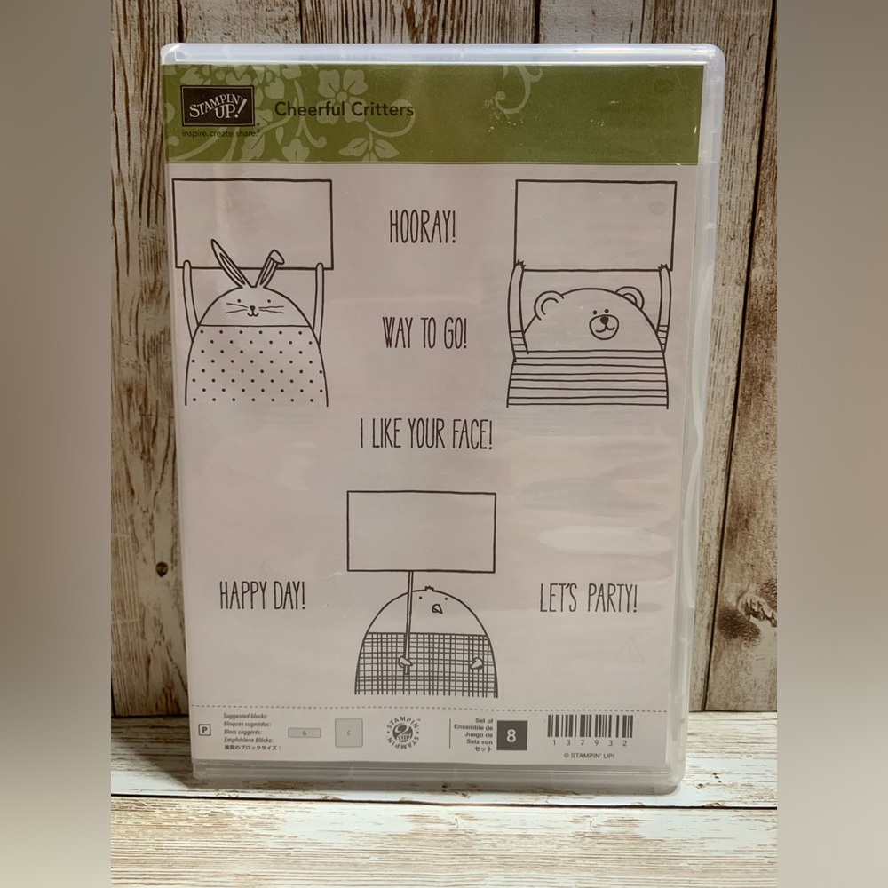 Stampin Up Cheerful Critters
